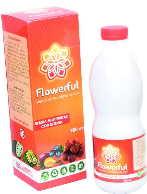 FlowerFul - Bebida mulfrutas con stevia